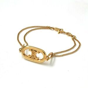 Celine Bracelet Bangle Cuff Gold Maillon Triomphe
